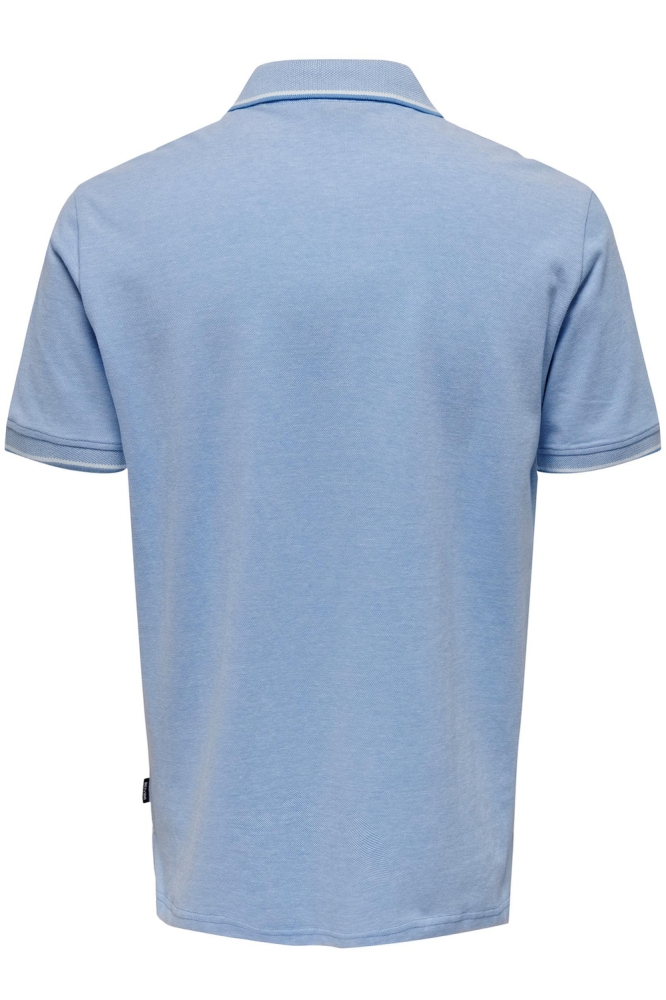 ONSFLETCHER SLIM SS POLO NOOS 22024827 Marina/MARINA W